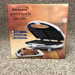 Brentwood TS-242 Non-stick Dual Waffle Maker White Preowned. Fixed Price $14.99.
