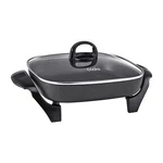 Cooks 12 X Nonstick Electric Skillet With Glass Cover, Cooking Easy Clean.. Fixed Price $25.49.