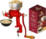 Estrella Cast Iron Corn Grinder Manual Crank, 14" Tall, 5" Hopper. Fixed Price $49.99.