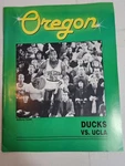 Vintage 1980S Oregon Ducks Vs Ucla Bruins Basketball Game Program 1988 Uofo. Fixed Price $5.98.