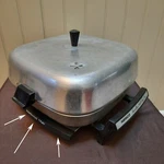 Vintage Nesco Electric Fry Pan Skillet N-133 Replacement Part: Warming Tray Only. Fixed Price $18.97.