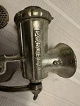 Porkert #8 Profesional Meat Grinder Made Czecchoslovakia Cast Iron. Fixed Price $38.00.
