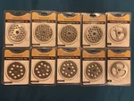 #8 Lincoln Outfitters Steel Grinder Plates (4) 7MM 10MM Stuffing. Fixed Price $49.99.