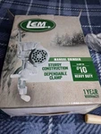 Lem #10 Heavy Duty Aluminum Clamp-on Manual Hand Grinder 3/8" 3/16" Plates. Fixed Price $60.00.