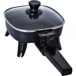 Brentwood SK-45 Nonstick Electric Skillet W/glass Lid 600W 6"( Free Shipping ). Fixed Price $31.99.