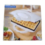 Durabrand Belgian Style Electric Waffle Maker Non Stick White. Fixed Price $30.00.
