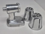 Vintage Hamilton Beach Meat Grinder And Salad Chopper Attachment. Fixed Price $13.08.