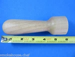 Medium Diameter Wood Stomper Pusher For Meat Grinder Mincer Lem Cabelas Mtn Etc. Fixed Price $16.75.