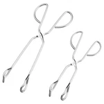 Hinmay Stainless Steel Kitchen Scissor Tongs Set, 2-PIECE (10/13 Inch) For. Fixed Price $13.68.