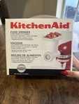 Kitchenaid Fga Food Grinder Stand Mixer Attachment Stainless Steel. Fixed Price $30.00.