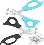 2 Pieces Pill Splitter Scissors Cutter With Stainless Steel Blade. Fixed Price $9.03.