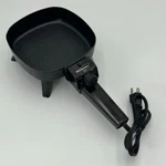 Brentwood Appliances 6" Electric Skillet SK-45 2 Part Portable Black Non Stick. Fixed Price $23.57.