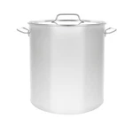 Concord Polished Stainless Steel Stock Pot Brewing Beer Kettle Mash Tun W/fla.... Fixed Price $125.03.
