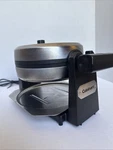 Cuisinart WAF-F10 Belgian Waffle Maker Stainless Timer Adjustable Temperature. Fixed Price $20.99.