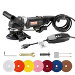 Vevor Wet Stone Polisher 4-INCH 800W Electric Concrete 6 Speed 7 Pads. Fixed Price $159.99.