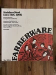 Farberware Stainless Steel Electric Wok Model 303A. Fixed Price $45.00.