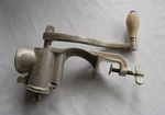 Aluminum #1572 Universal Meat Grinder Crank, Wooden Handle Counter Lock Usa. Fixed Price $9.87.