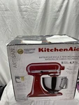 Kitchenaid Artisan 5 Qt Tilt Head Stand Mixer Empire Red Color. Fixed Price $244.97.