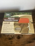 Lem Products Clamp-on Meat Tenderizer (processes 1/2" Thick, 4" Wide) New In Box. Fixed Price $50.00.