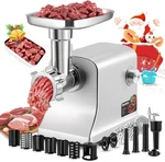 Powerful 2800W Electric Meat Grinder With 5 Blades & Sausage Stuffers. Fixed Price $281.99.