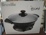 Breville Gourmet Wok EW30XL Electric Non Stick Quantanium Surface New Open Box. Fixed Price $179.99.
