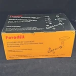 Favorkit L82207 Stainless Steel Food Grinder Attachment. Fixed Price $45.00.