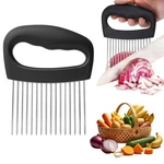 Fantexy Onion Holder For Slicing - Slicer And Meat Extra Large, Black. Fixed Price $22.01.