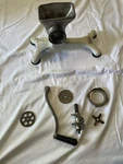 Chop Rite Cast Metal Enamel Meat Grinder Coarse Hand Crank Antique. Fixed Price $99.99.