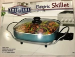 American Classic Electric Skillet 12X12 Ceramic Non-stick Surface. Fixed Price $35.25.