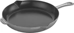 Staub Cast Iron Fry Pan Graphite Grey, 10-INCH, Made France. Fixed Price $194.95.