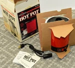 Vintage West Bend Hot Pot Heat Server 3253 Red To Cup 36 Oz Usa - New. Fixed Price $46.88.