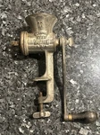 Vtg 1906 Keen Kutter Food & Meat Chopper Grinder Table Mount KK12!. Fixed Price $9.00.