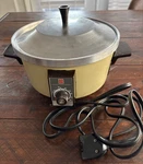 Vintage Japan National Electric Tempura Pot Cooker NF-852 Matsushita Retro. Fixed Price $35.00.