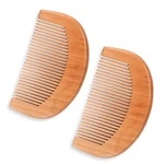 Mozeat Lens Natural Peach Comb, Pack Mini Wooden 5X2.2 Inch. Fixed Price $7.03.