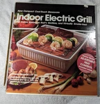 Vintage Maverick 12" Square Indoor Electric Grill With Adjustable Heat Control. Fixed Price $45.00.