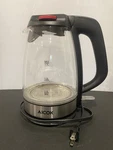 Aicok KE8026-UL Electric Glass Kettle 1.7L Auto Shut-off Black Stainless Steel. Fixed Price $19.70.