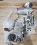 Creekside #10 Cast Iron Manual Grinder Twist Table Clamp 3/8" Diameter Preowned. Fixed Price $23.99.