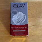 New Olay Replacement Facial Cleansing Brush Heads 2 Soft Bristle White Open Box. Fixed Price $24.99.