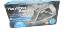 Durathon. Digstal Hamilton Beach Nonstick Iron -- Silver/gray 19901. Fixed Price $25.99.