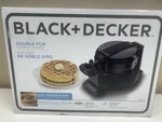 Black & Decker - WMD200B Double Flip Waffle Maker. Fixed Price $75.00.