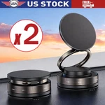 2PCS 360 Vacuum Magnetic Phone Holder Suction Cup Car Mount With Foldable Stand. Fixed Price $9.66.