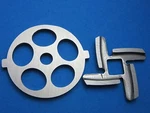 5/8" Meat Grinder Plate Xl Holes Disc & Knife For Oster Regency. Fixed Price $19.75.