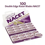 100 Double Edge Blades Nacet Stainless Russia Men's Razors - Free Shipping. Fixed Price $23.75.