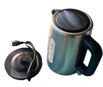 Amazonbasics Stainless Steel Electric Hot Water Kettle - 1.7L, Silver. Fixed Price $25.99.