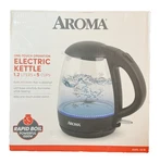 Aroma Housewares 7-CUP Digital Glass Electric Kettle With Cordless Pouring G94. Fixed Price $30.00.