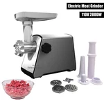 Meat Grinder Electric, Sausage Stuffer MACHINE,2800W Max,stainless Steel Mincer. Fixed Price $91.00.