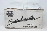 Saladmaster Five Star Food Processor Grater Shredder 5 Cones Vintage Open Box. Fixed Price $158.00.