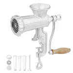 Vevor Manual Meat Grinder #8 Cast Iron W/ Steel Tab Sausage Stuffer. Fixed Price $58.60.