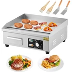 Versatile Electric Griddle: Stainless Steel Non-stick With Precise Temp Control. Fixed Price $89.27.