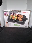 Sanyo HPS-SG2 Indoor Barbeque GRILL-120-SQUARE-INCH Nonstick Cooking Surface-new. Fixed Price $40.00.
